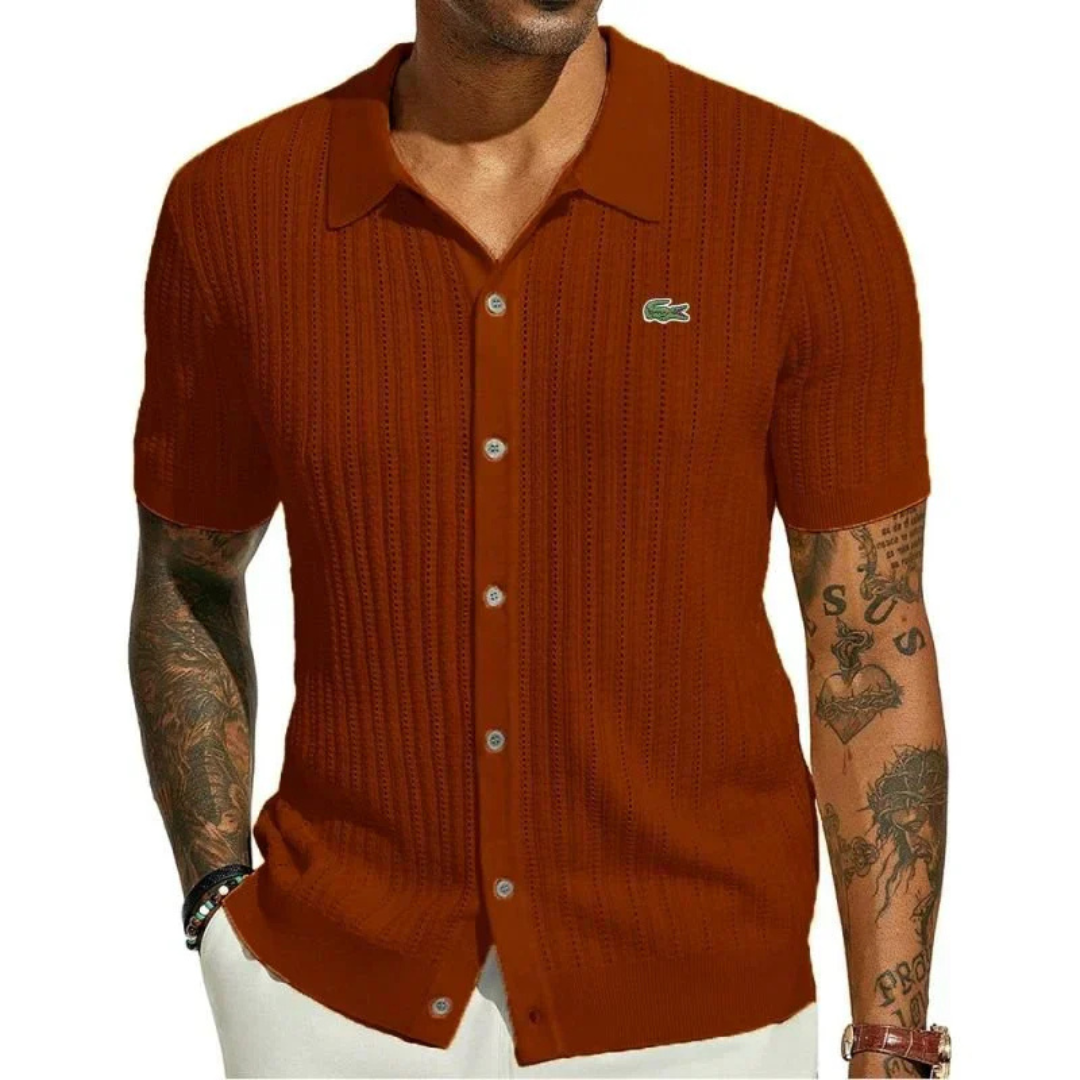 Lасоѕtе™ Verfeinertes Gestricktes Poloshirt