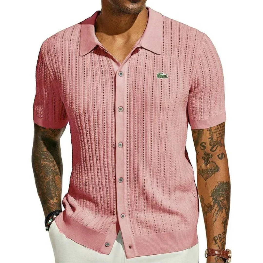 Lасоѕtе™ Verfeinertes Gestricktes Poloshirt